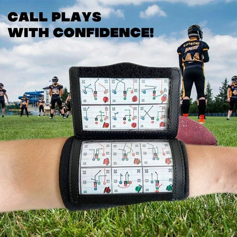Football Tactic Board Wristband Football Basketball Tactical Manual Wristband for Training Practice Accessories Sports Gear