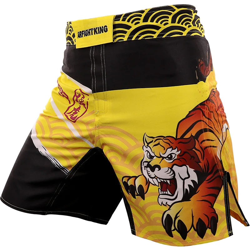 MMA Pants Combat Boxing Shorts for Men Women Fitness Gym Sports Jiu-Jitsu Kickboxing Muay Thai Shorts Crossfit BJJ Fight Wear