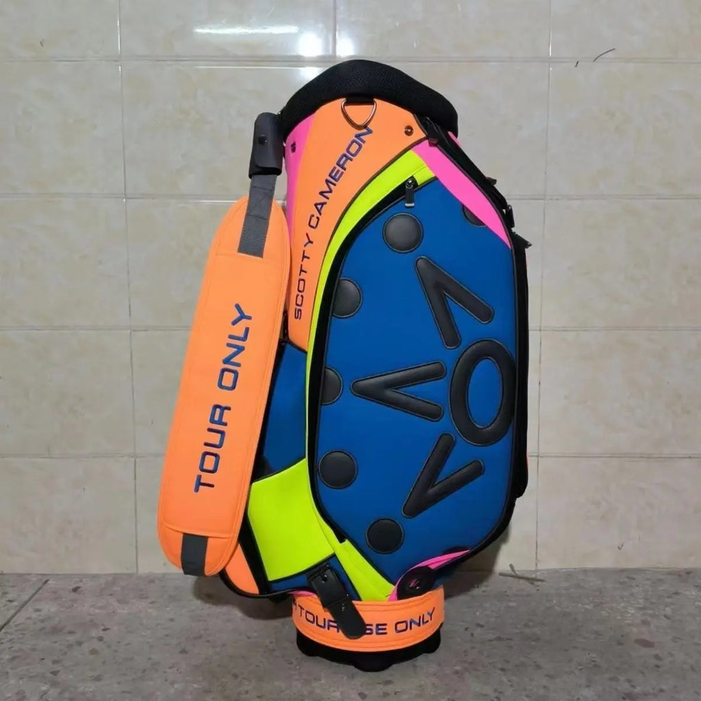 Premium Golf Club Bag - Standard Size with Sporty Style, Multi-Compartment Club Carrier for Active Golfers