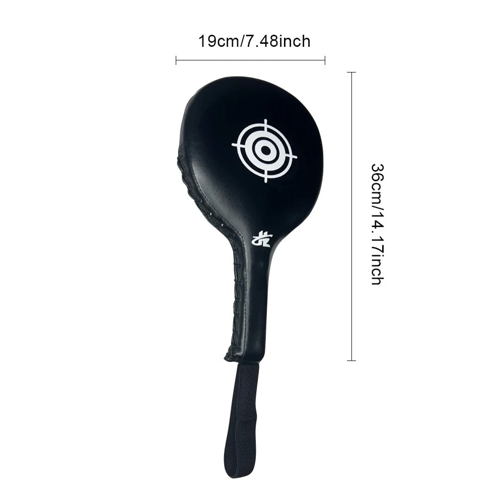 Boxing Target Paddles Boxing MMA Target Pads Non Slip Handle Punching Paddles with Elastic Strap for Boxing MMA Muay Thai