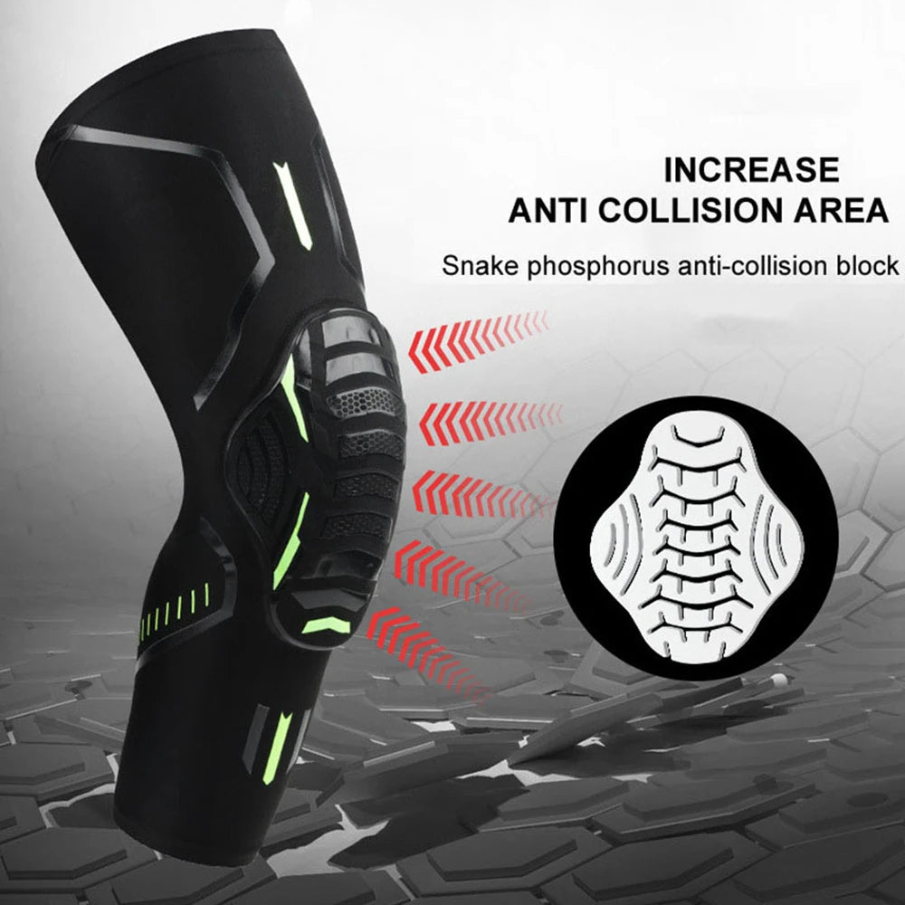 1 Piece Basketball Kneepads Elastic Foam Volleyball Knee Pad Protector Fitness Gear Sports Training Support Bracers