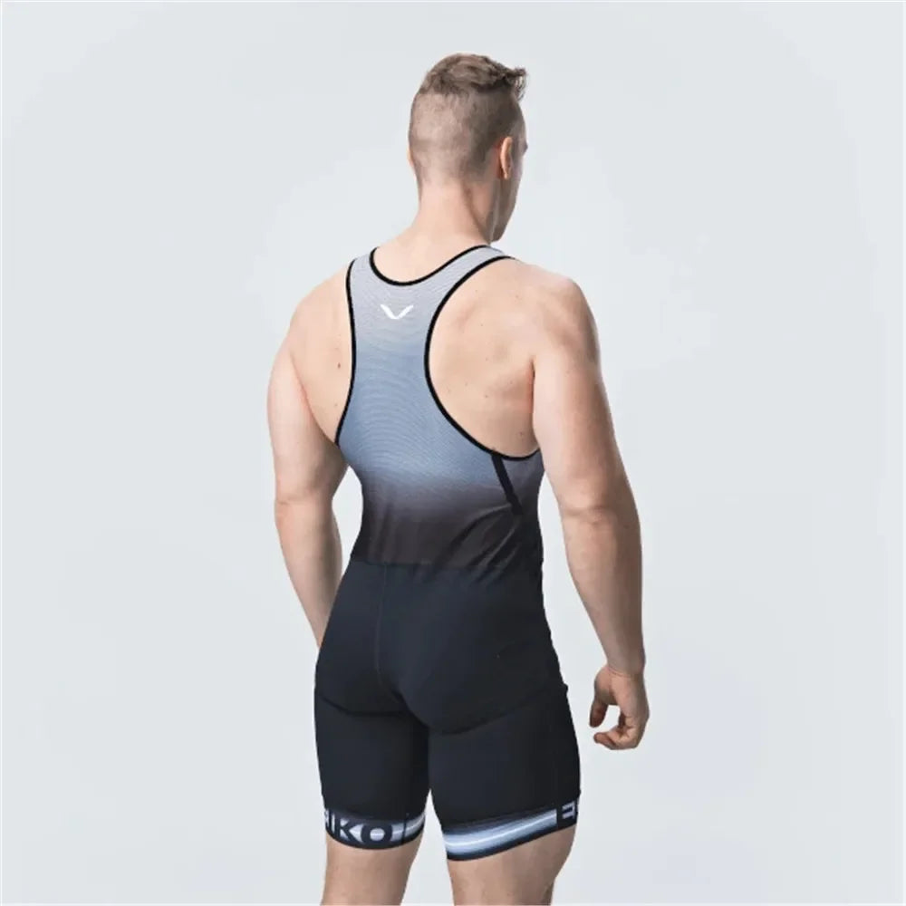ELEIKO Men's Wrestling Singlets Competition Freestyle