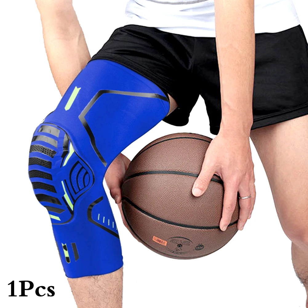 1 Piece Basketball Kneepads Elastic Foam Volleyball Knee Pad Protector Fitness Gear Sports Training Support Bracers