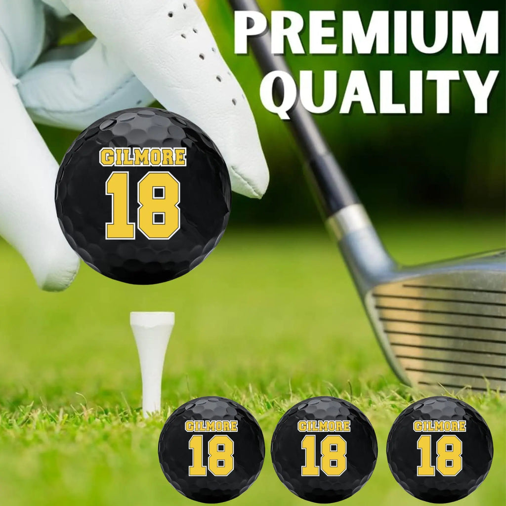 4 Pcs funny Golf Balls for Men Adult Humor Trick Novelty GolferGift Set for Dad Boyfriend Coworkers Unique Professional Practice