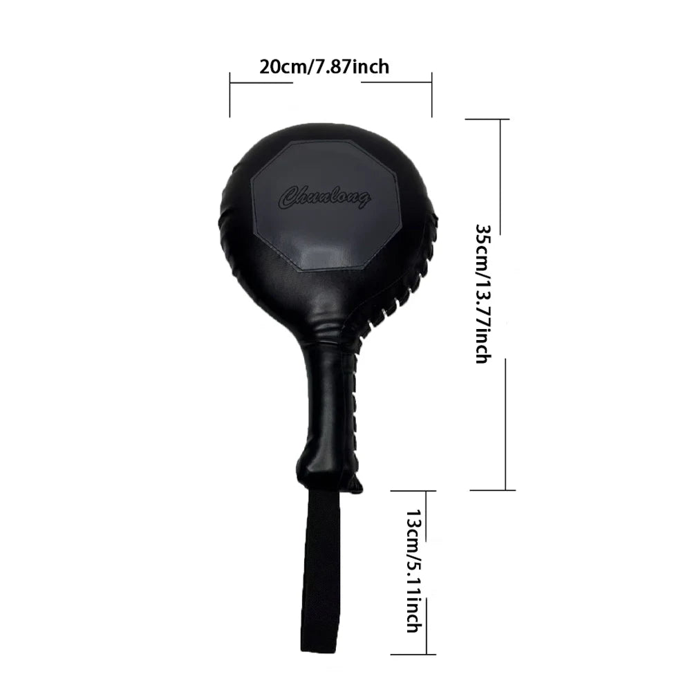 Boxing Target Paddles Boxing MMA Target Pads Non Slip Handle Punching Paddles with Elastic Strap for Boxing MMA Muay Thai