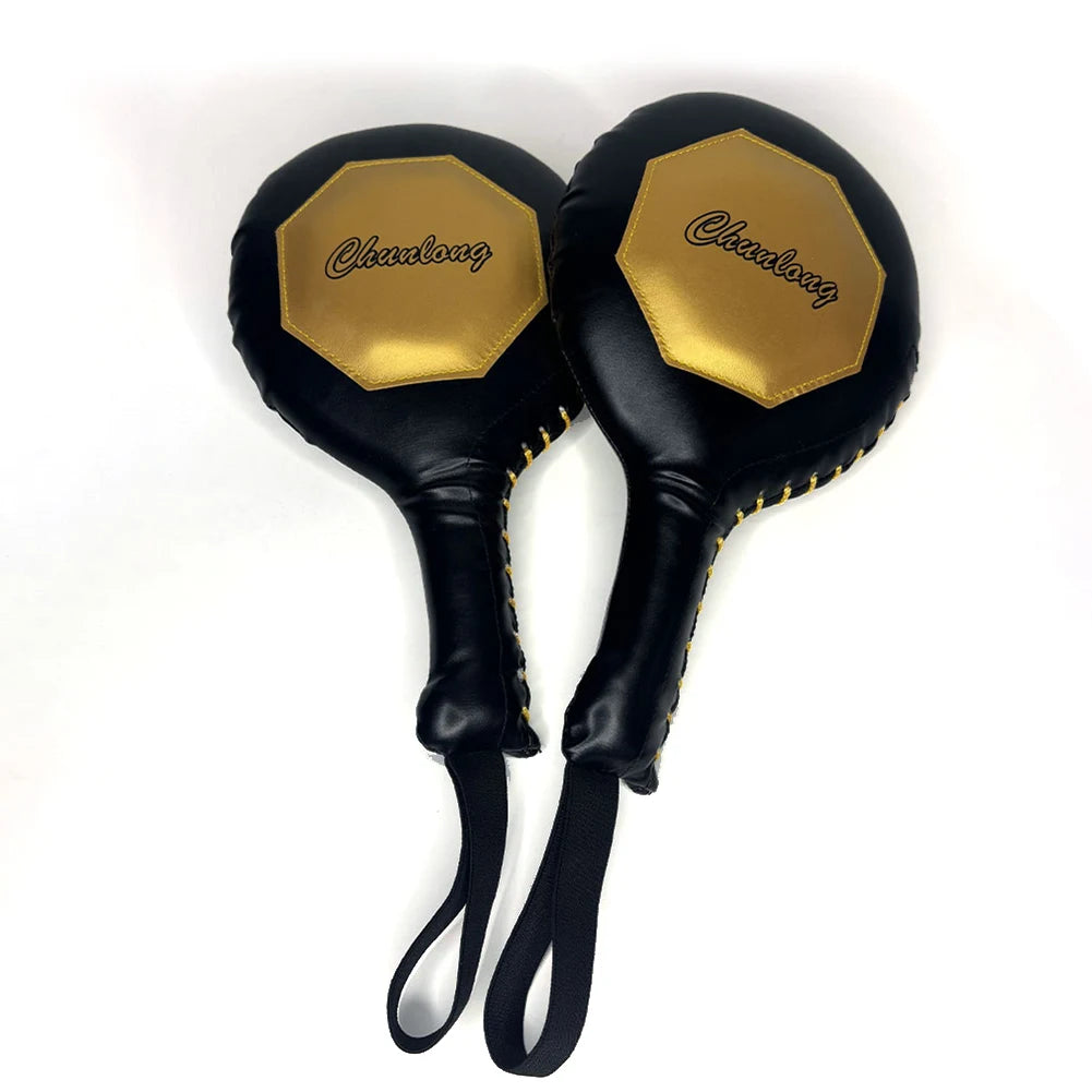 Boxing Target Paddles Boxing MMA Target Pads Non Slip Handle Punching Paddles with Elastic Strap for Boxing MMA Muay Thai
