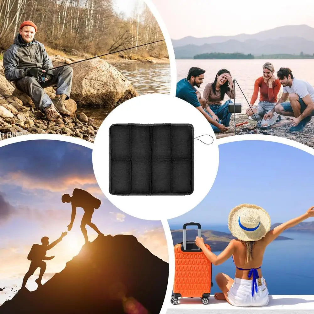 Portable Stadium Seat Cushion Waterproof Bleacher Cushion Seat Pad Portable Seat Cushion Sitting Mat For Hiking Camping Fishing