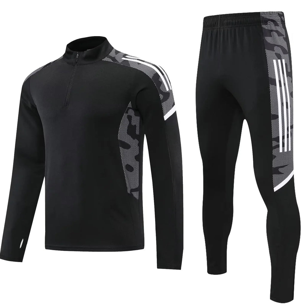 Men's Leisure sports set suit soccer Training wear games Jerseys Jacket baseball Kit  full sleeve top and trousers