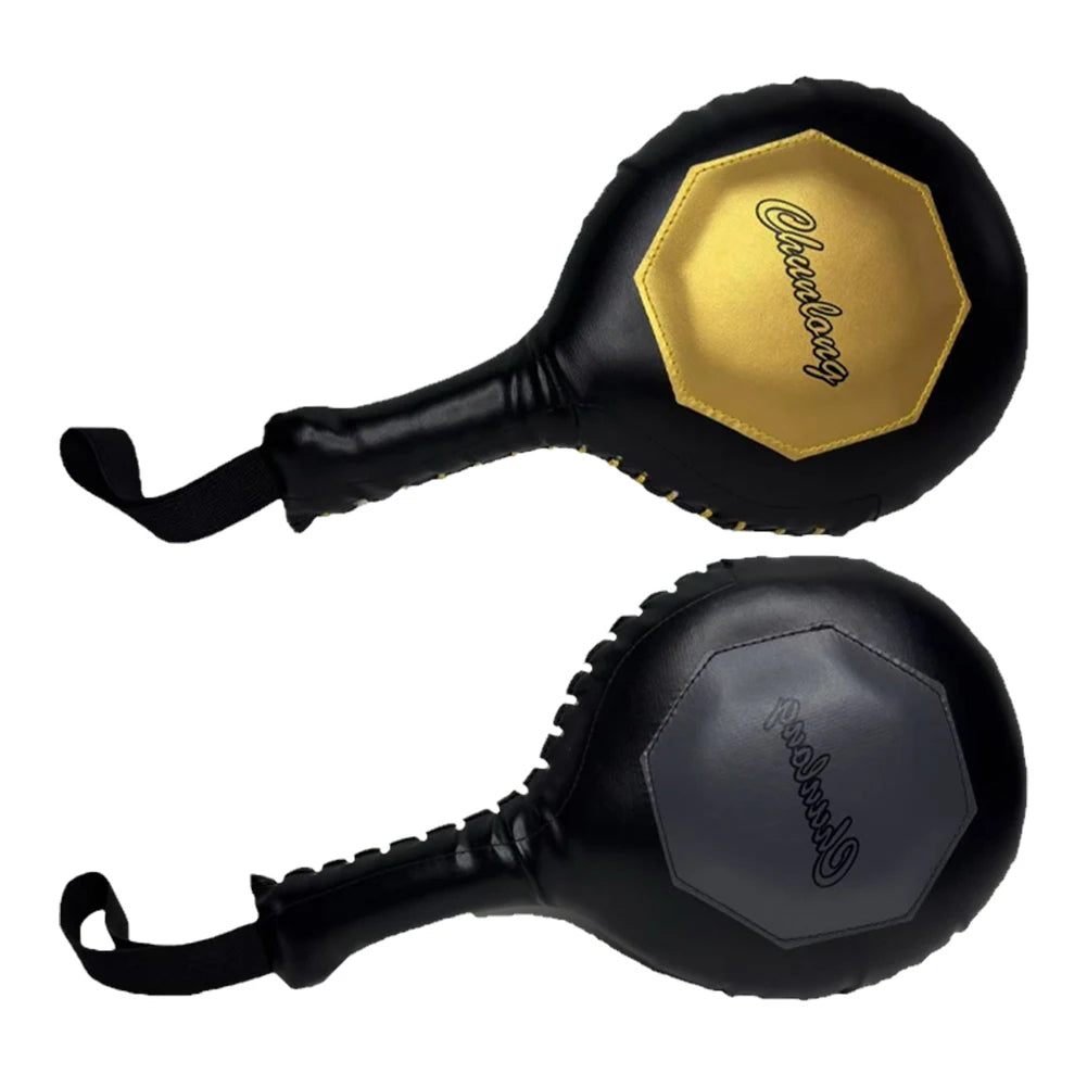 Boxing Target Paddles Boxing MMA Target Pads Non Slip Handle Punching Paddles with Elastic Strap for Boxing MMA Muay Thai