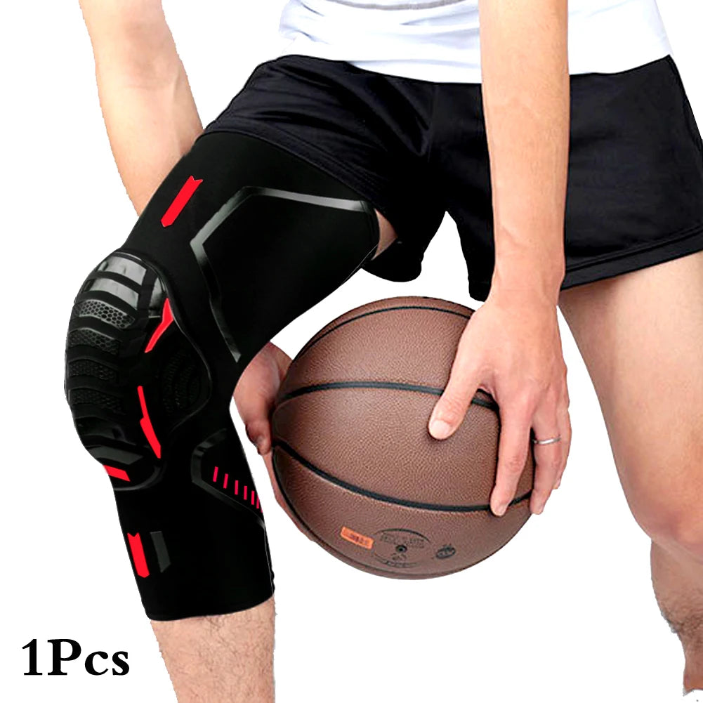 1 Piece Basketball Kneepads Elastic Foam Volleyball Knee Pad Protector Fitness Gear Sports Training Support Bracers