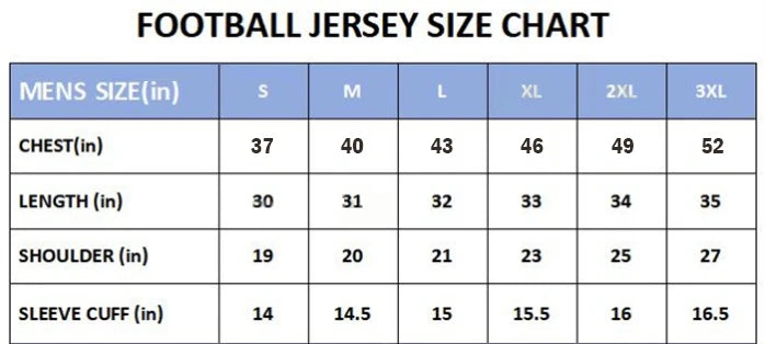 Blank Football Jersey - Practice Jersey