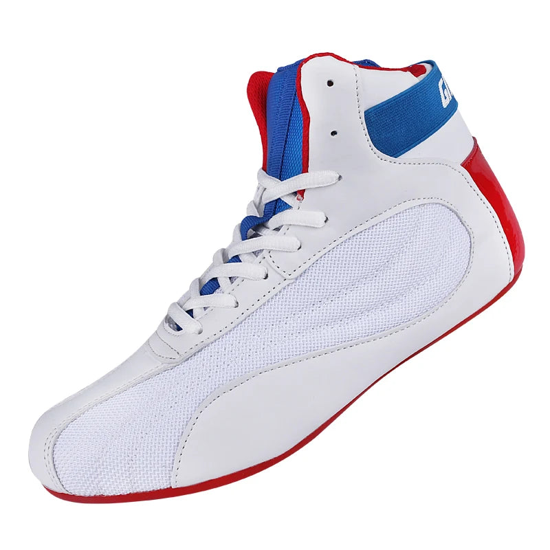 Professional Men Wrestling Shoes Breathable Women Boxing Shoes Comfortable Boxing Training Boot Wear-Resisting Fighting Boots