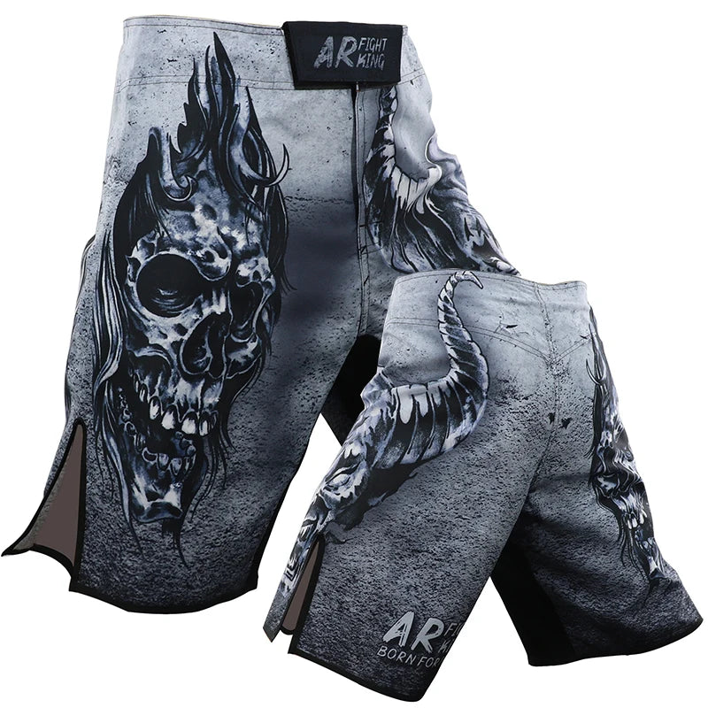 MMA Pants Combat Boxing Shorts for Men Women Fitness Gym Sports Jiu-Jitsu Kickboxing Muay Thai Shorts Crossfit BJJ Fight Wear