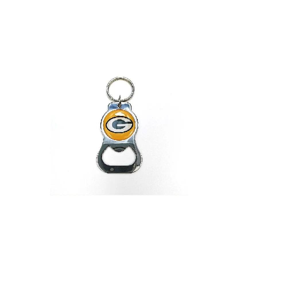 Beer Bottle Opener Keychain Stainless Steel Football nfl Charm Keychains Jewelry Gift