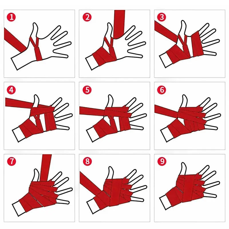 Hand Wraps 3/5M Boxing Kickboxing Mma