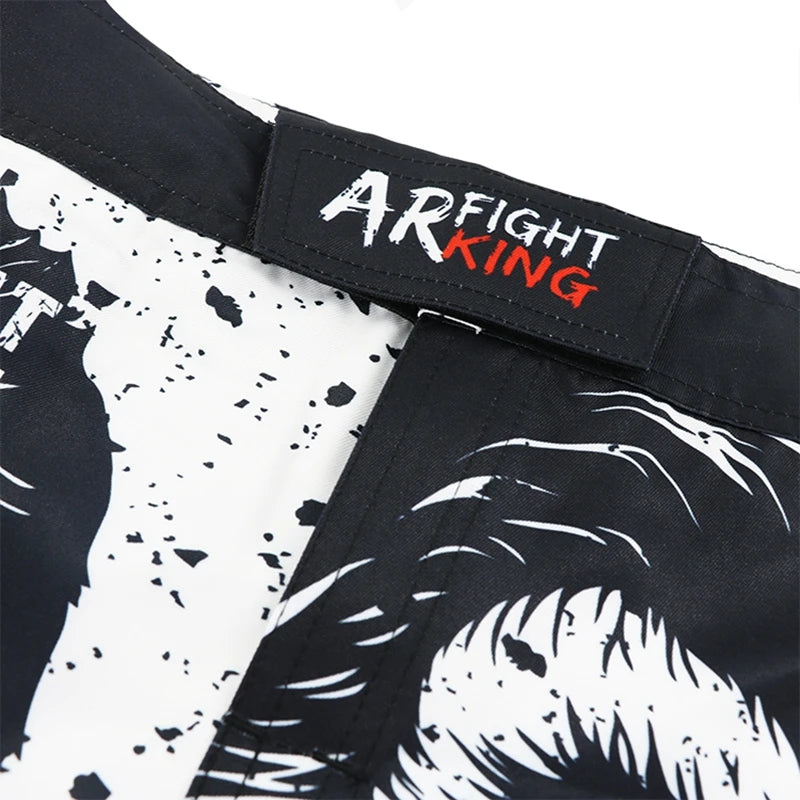 MMA Pants Combat Boxing Shorts for Men Women Fitness Gym Sports Jiu-Jitsu Kickboxing Muay Thai Shorts Crossfit BJJ Fight Wear