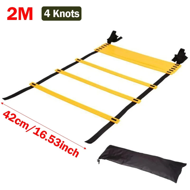 Agility Ladder Set Soccer Speed Parachute Football Cones Set Soccer Football Speed Training Ladder Sports Running Equipment