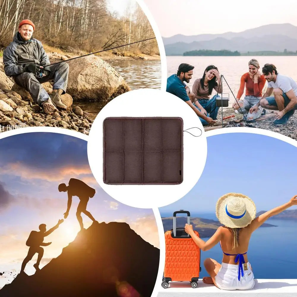 Portable Stadium Seat Cushion Waterproof Bleacher Cushion Seat Pad Portable Seat Cushion Sitting Mat For Hiking Camping Fishing