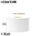 1 Roll Athletic Tape In White Cotton Sports Tape Adhesive Elastic Bandage Knee Wrist Ankles Muscle Support- Easy Tearing
