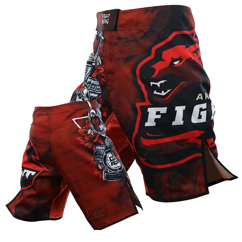 MMA Pants Combat Boxing Shorts for Men Women Fitness Gym Sports Jiu-Jitsu Kickboxing Muay Thai Shorts Crossfit BJJ Fight Wear