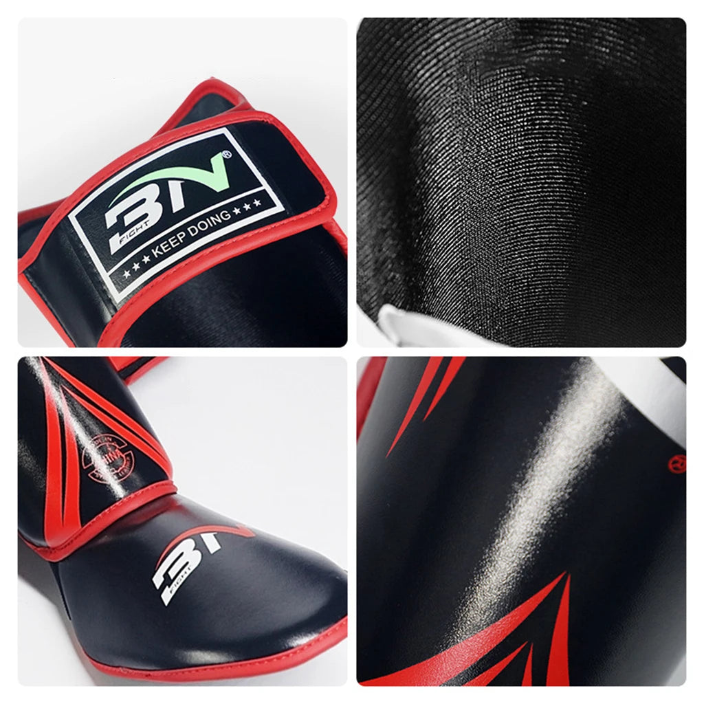 Shin Guards Protective Leg Taekwondo Kickboxing Equipment Kung Fu Training,Boxing Karate Equipment Protect Ankle Foot Leg