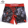 MMA Shorts Men Women Pro Style Fight Shorts for Muay Thai BJJ Training Quick Dry Split Design Jiu Jitsu Boxing Grappling Shorts