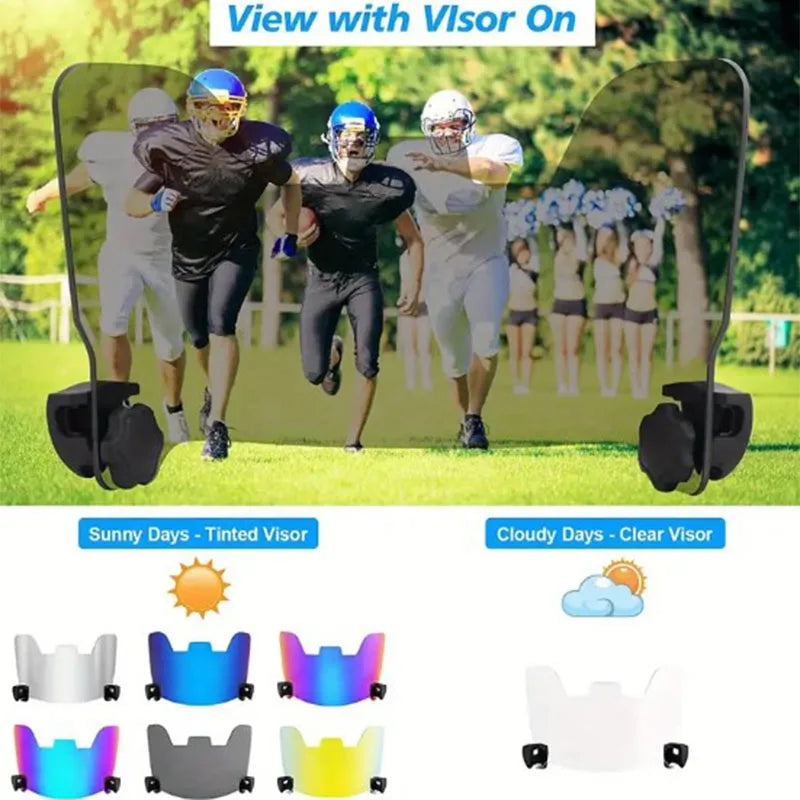 Football Helmet Visor
