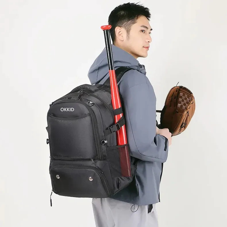 Basketball Backpack Football bag Large Sports Bag with Separate Ball Holder & Shoes Compartment, Best for Basketball, Soccer,Gym