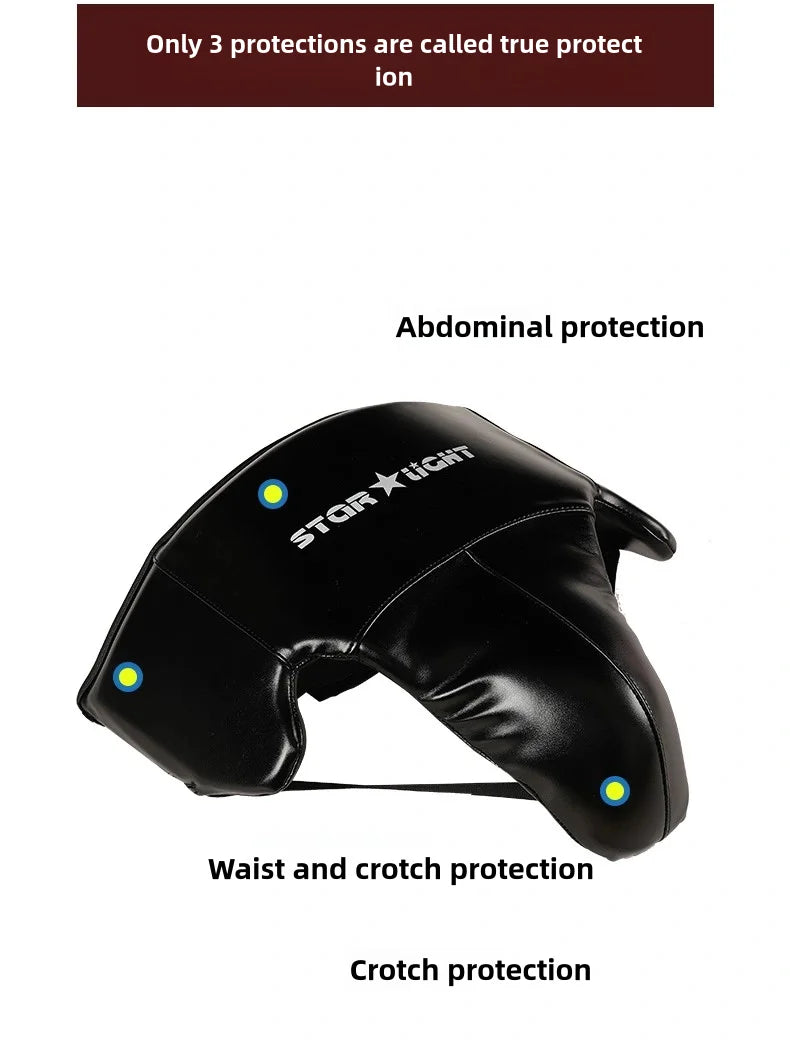 Men's full girdle protection Boxer Men's Taekwondo groin protection boxing karate jockstrap free fight jockstrap