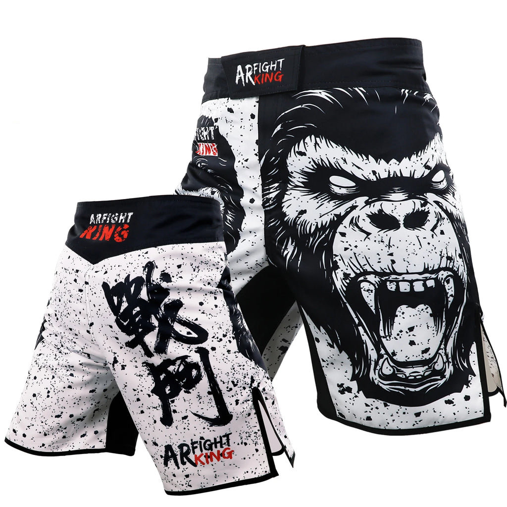 MMA Pants Combat Boxing Shorts for Men Women Fitness Gym Sports Jiu-Jitsu Kickboxing Muay Thai Shorts Crossfit BJJ Fight Wear