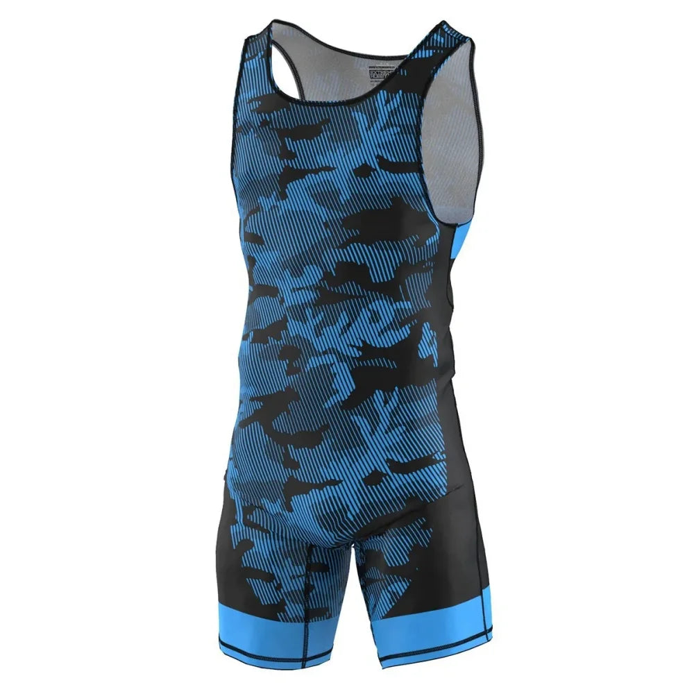 2025 Mens Wrestling Singlet Uniform