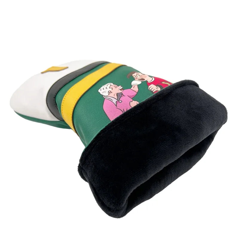 Humorous And Funny Golf Club Covers, Featuring American-style quirky headgear for driver, fairway wood, and hybrid Anti-Scratch