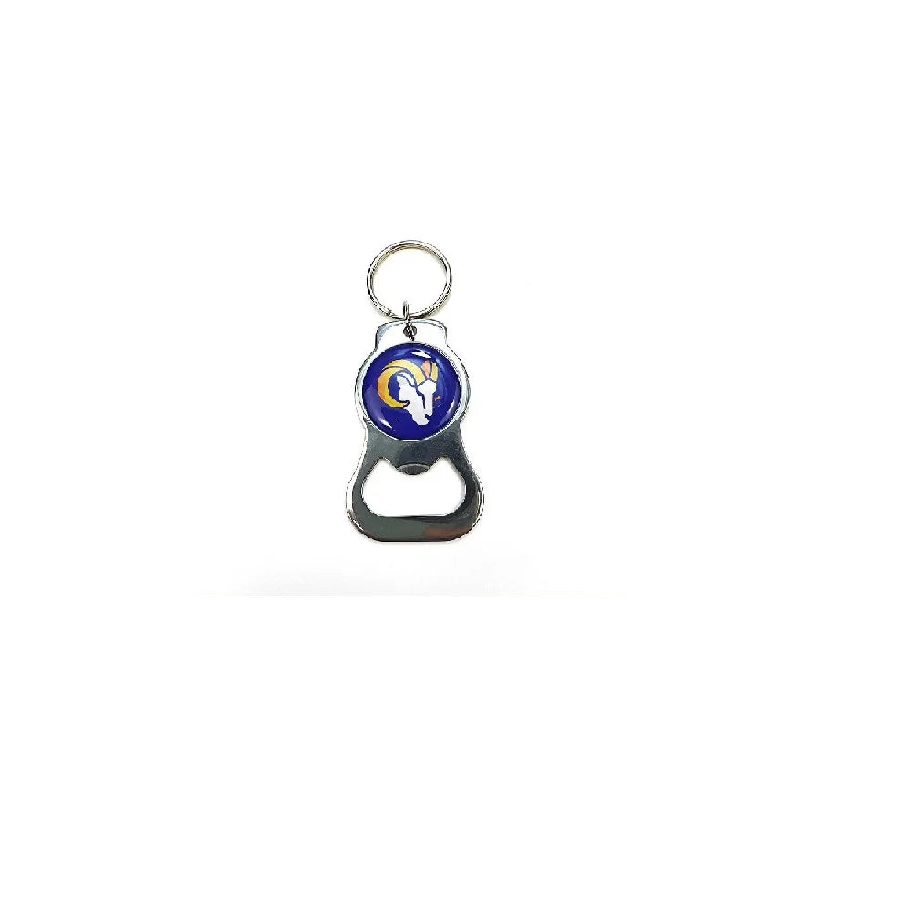Beer Bottle Opener Keychain Stainless Steel Football nfl Charm Keychains Jewelry Gift