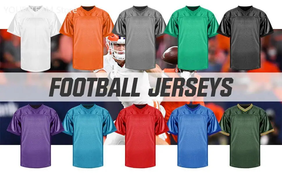 Blank Football Jersey - Practice Jersey