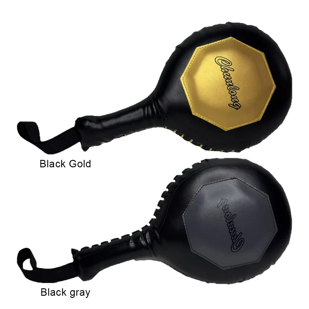 Boxing Target Paddles Boxing MMA Target Pads Non Slip Handle Punching Paddles with Elastic Strap for Boxing MMA Muay Thai