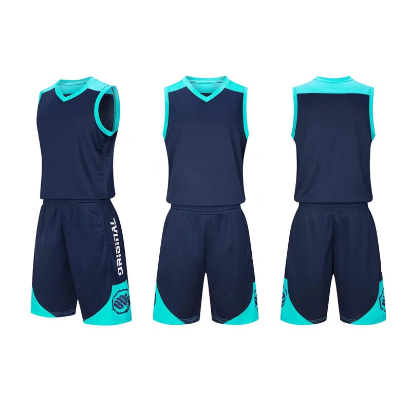 Basketball jersey custom Basketball training suit Adults and Kid clothes Sports vest Men Boys Basketball jersey Sets Large size