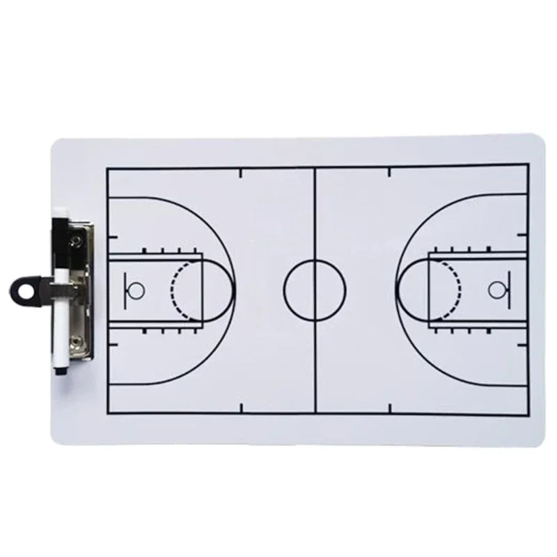 Coach Guidance Tactical Board Erasable Whiteboard for Basketball & Football Training Portable Tactical Demonstration Blackboard