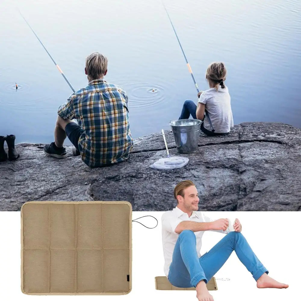 Portable Stadium Seat Cushion Waterproof Bleacher Cushion Seat Pad Portable Seat Cushion Sitting Mat For Hiking Camping Fishing