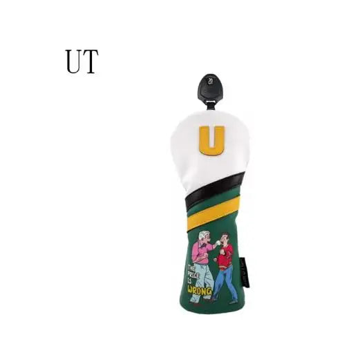 Humorous And Funny Golf Club Covers, Featuring American-style quirky headgear for driver, fairway wood, and hybrid Anti-Scratch