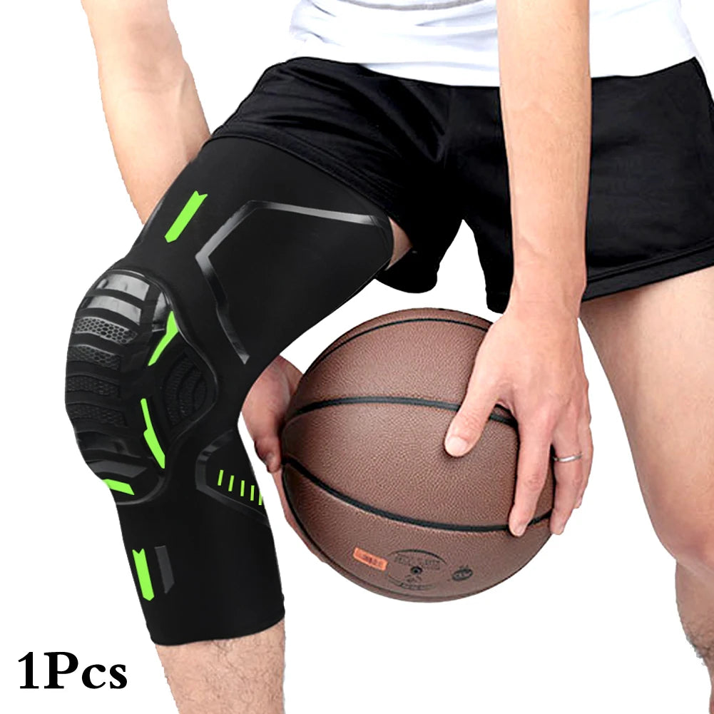 1 Piece Basketball Kneepads Elastic Foam Volleyball Knee Pad Protector Fitness Gear Sports Training Support Bracers