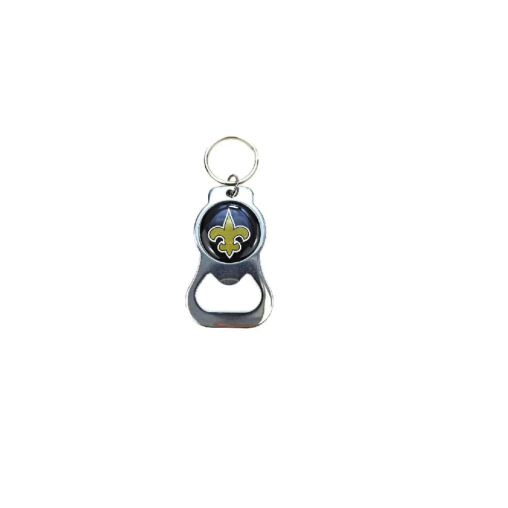 Beer Bottle Opener Keychain Stainless Steel Football nfl Charm Keychains Jewelry Gift