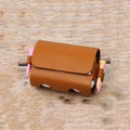 Golf Ball Bag Portable Waist Storage Bag Outdoor Pouch Bags Travel Case  PU Leather For Golf Sports Holds 2 Balls And 4 Golf Tee
