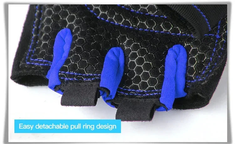 Fitness Half Finger Gloves Men and Women Wrist Guard Sports Dumbbell Riding Non Slip Horizontal Bar Exercise Training Hunting