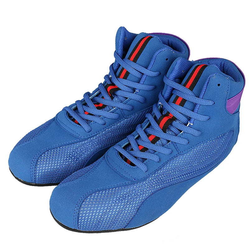 Professional Men Wrestling Shoes Breathable Women Boxing Shoes Comfortable Boxing Training Boot Wear-Resisting Fighting Boots