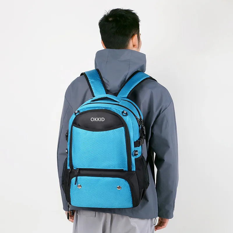Basketball Backpack Football bag Large Sports Bag with Separate Ball Holder & Shoes Compartment, Best for Basketball, Soccer,Gym