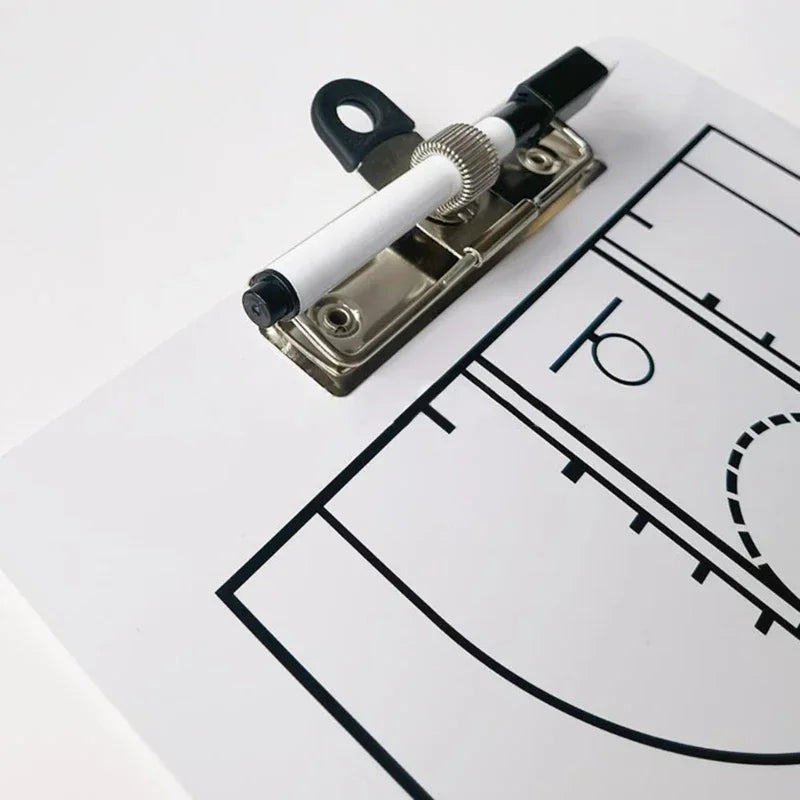Coach Guidance Tactical Board Erasable Whiteboard for Basketball & Football Training Portable Tactical Demonstration Blackboard