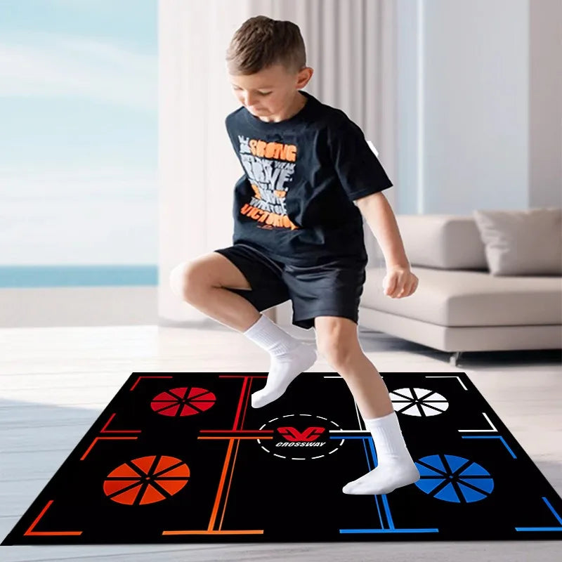 Basketball Training Mat Anti Slip Noise Reduction Home Kid's Basketball Mat Carpet Training Mat Mini Basketball Training Mat