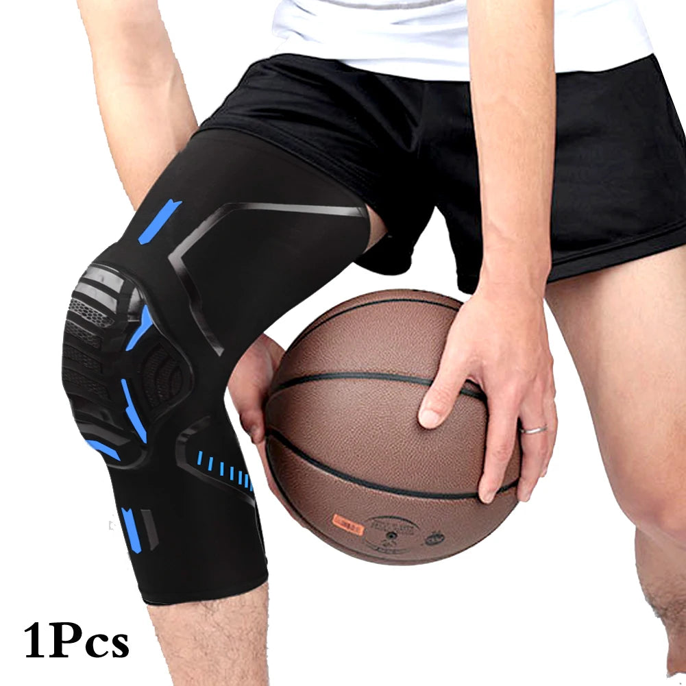 1 Piece Basketball Kneepads Elastic Foam Volleyball Knee Pad Protector Fitness Gear Sports Training Support Bracers