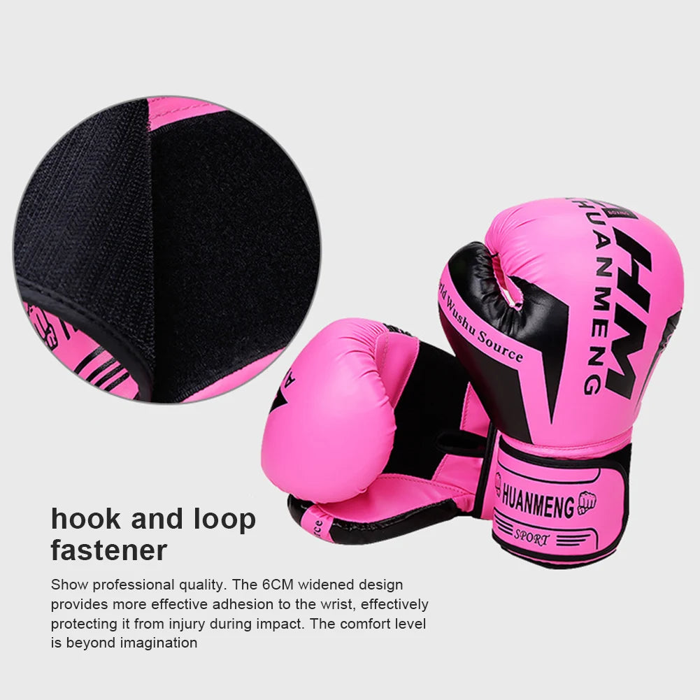 Boxing Gloves Boxing Training Gloves Hook and Loop Closure Punching Bag Gloves Breathable Training Sparring Gloves for Men Women