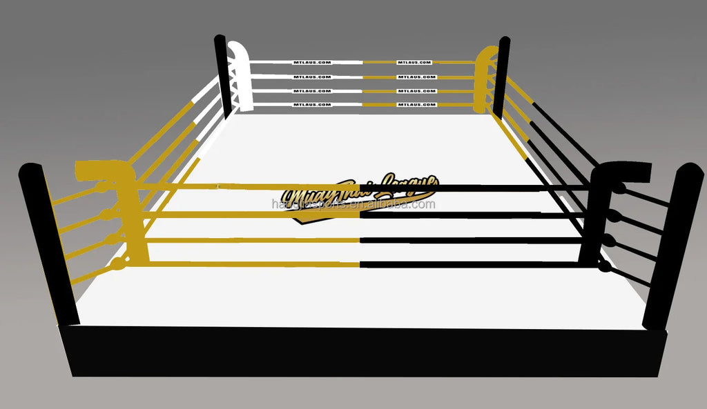 Elevated Boxing Ring Wrestling Ring - Competition Standard  Portable Boxing Ring 6m*6m*50cm  7.8*7.8*1m
